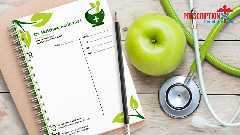 Dietitian Prescription Templates for Nutrition Plans