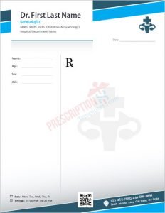 10+ Free Obstetrician/Gynecologist Prescription Templates