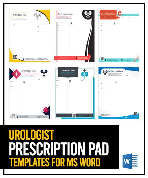 Free Prescription Pad Templates for Andrologists, Sexologists, and Urologists