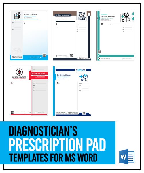 Prescription Pad Template Word