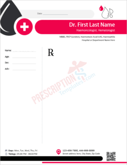 hematologist-prescription-template-3