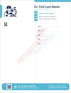 pathologist-prescription-template