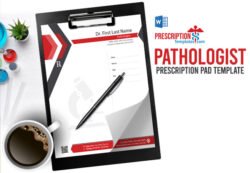 5+ Free Prescription Pad Templates for Pathologists in MS Word