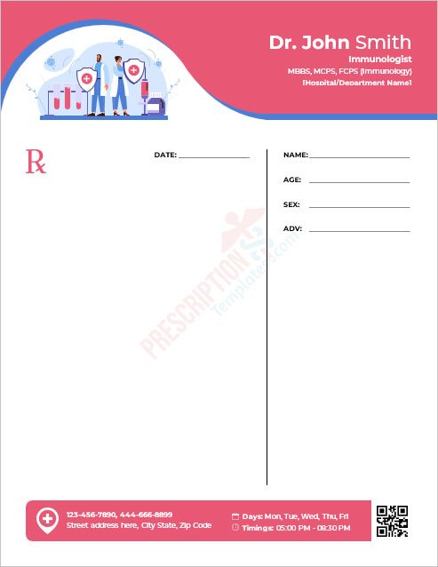 Immunologist-Prescription-Template-10