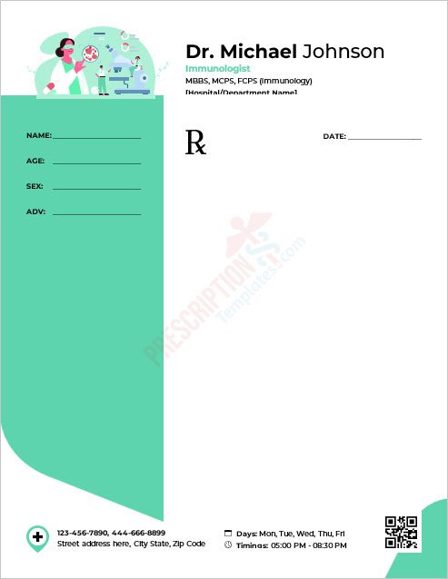 Immunologist-Prescription-Template-9