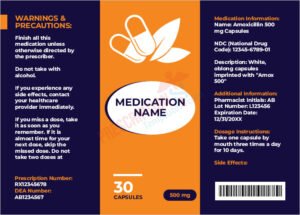 11+ Free Premium Medicine Label Templates for MS Word