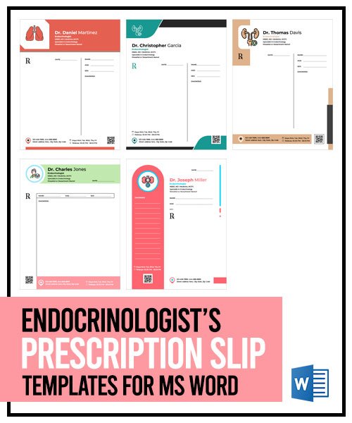 5+ Prescription Slip Formats for Endocrinologists