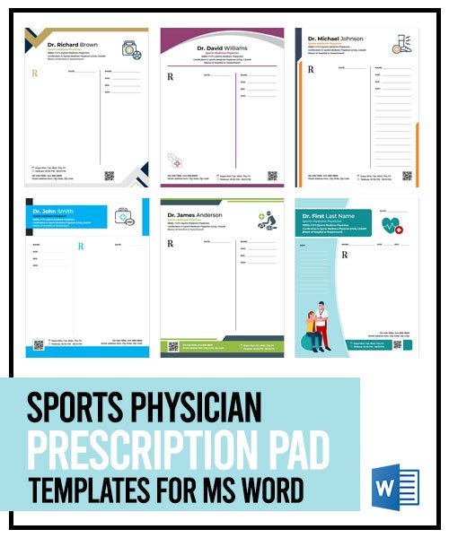 6+ Prescription Templates for Sports Medicine Physician