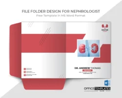 Nephrologist Document Folder Template