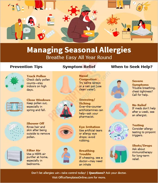Managing Seasonal Allergies Handout