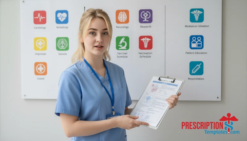 Woman holding clipboard explaining what a hospital admission form is