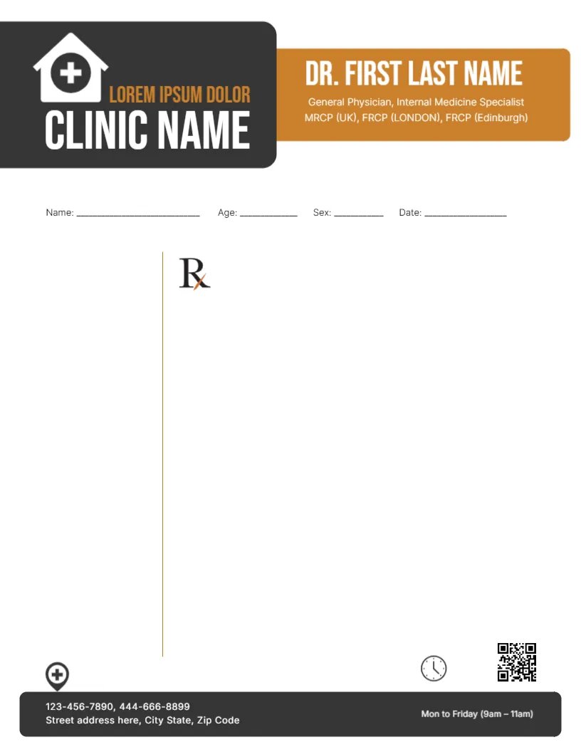Prescription Design for Family Medicine Physician