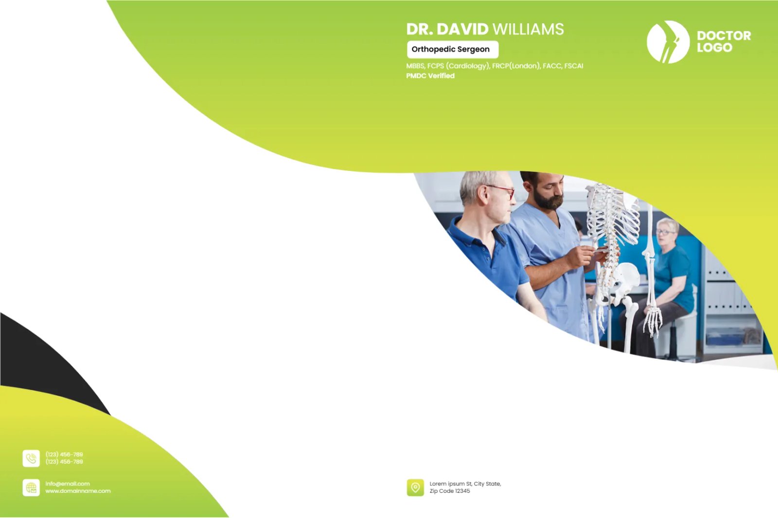 Orthopedic Surgeon Record Folder Template