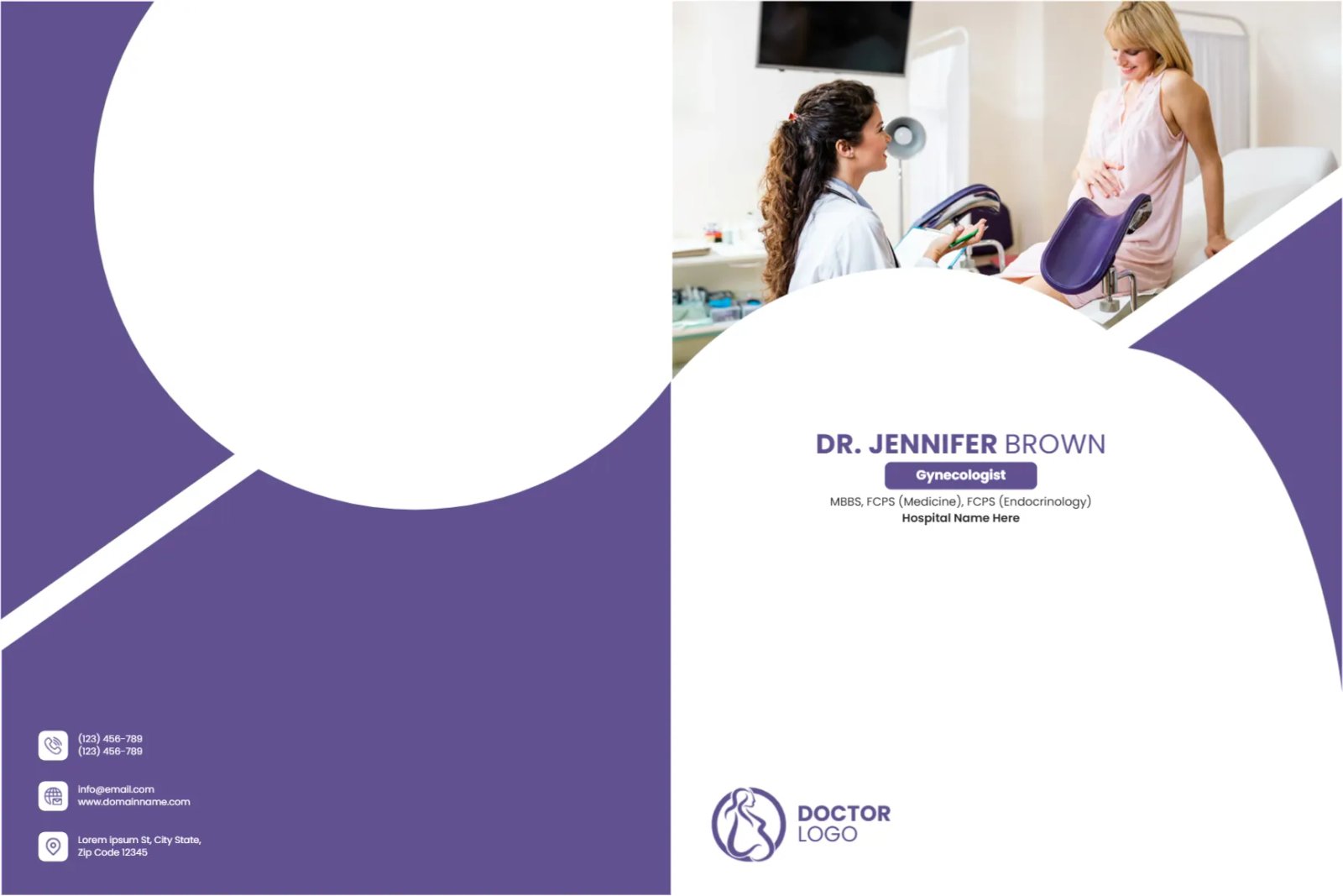 Gynecologist Record Folder Template