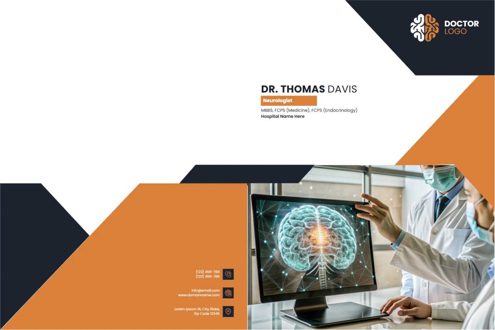 Neurologist Document Folder Template