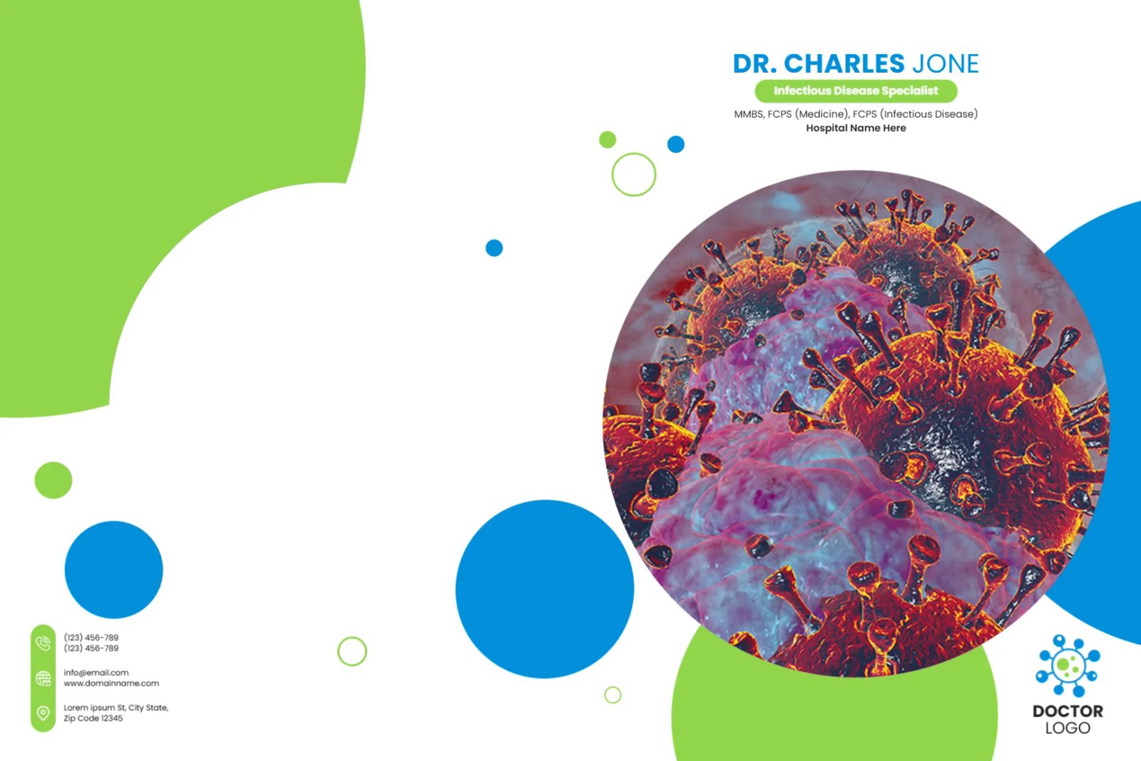 Infectious Disease Specialist Record Folder Template